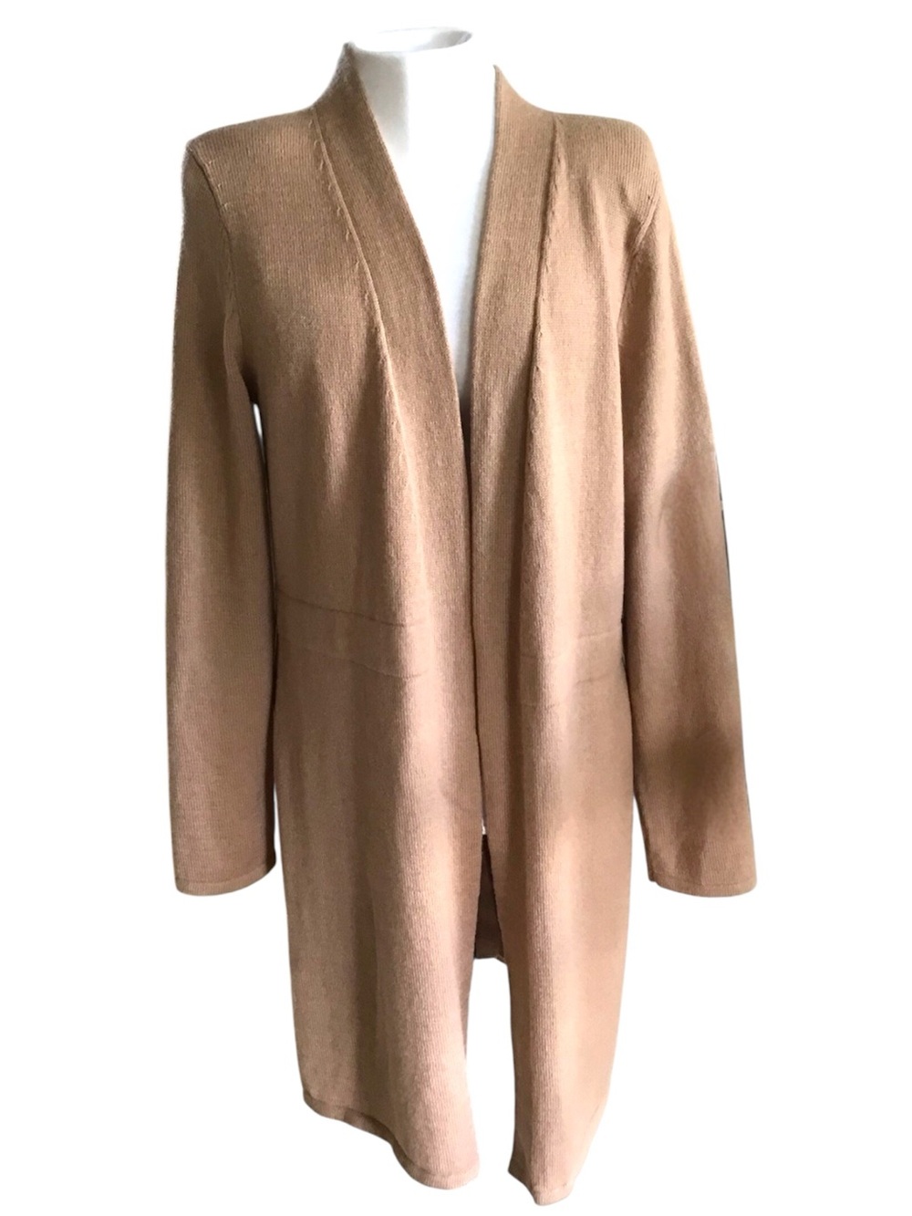 Talbots Long Open Cardigan